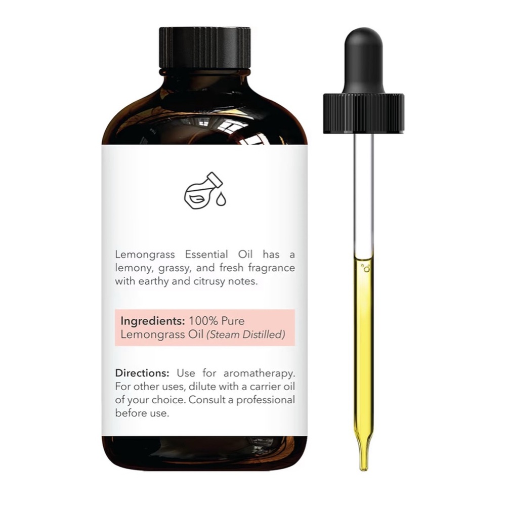 Lemongrass Essential Oil Serum - Yellow - Picture 2 of 5